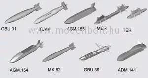 Trumpeter - US aircraft weapons - Guided Bombs 
